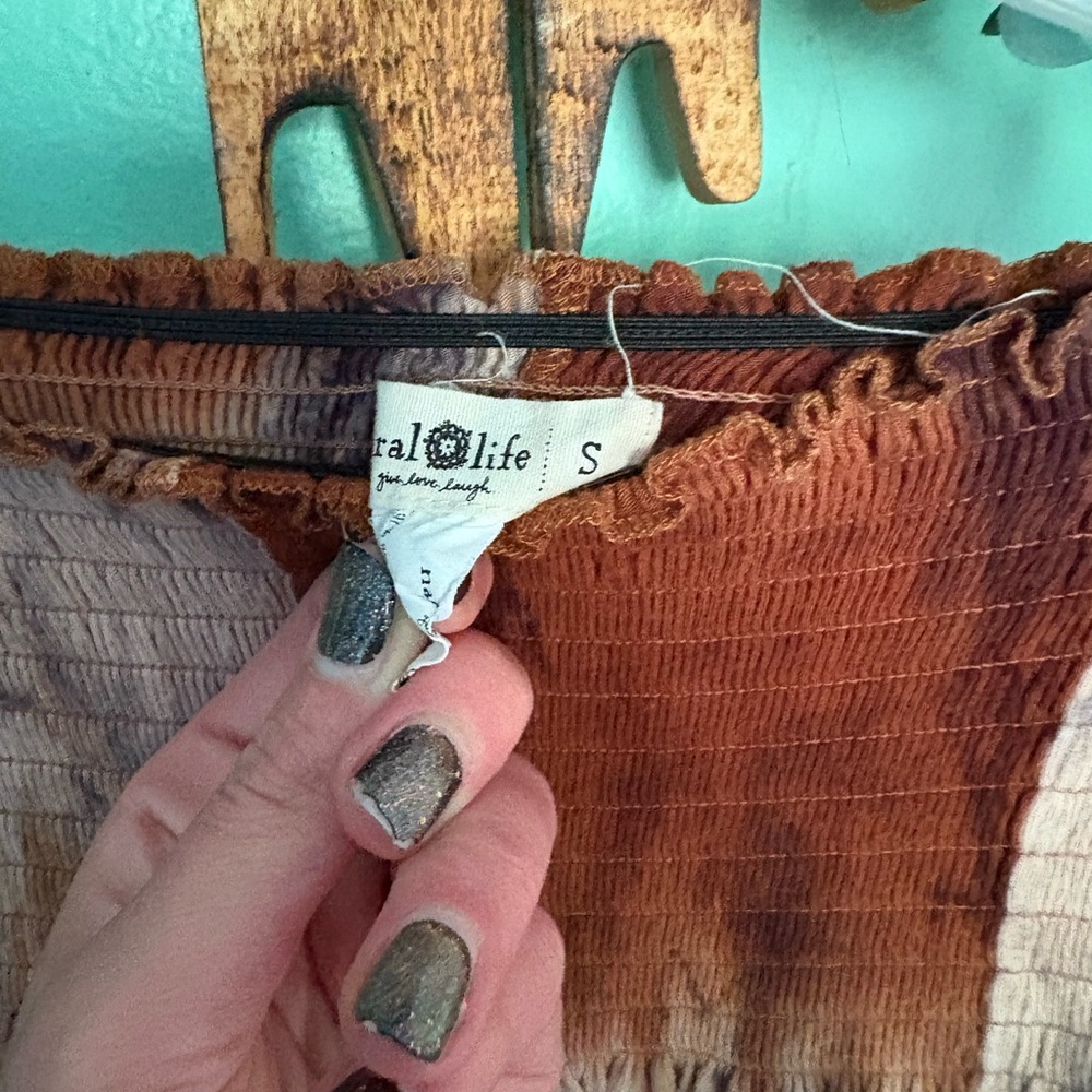 Natural Life Earthy Tones Palazzo Pants